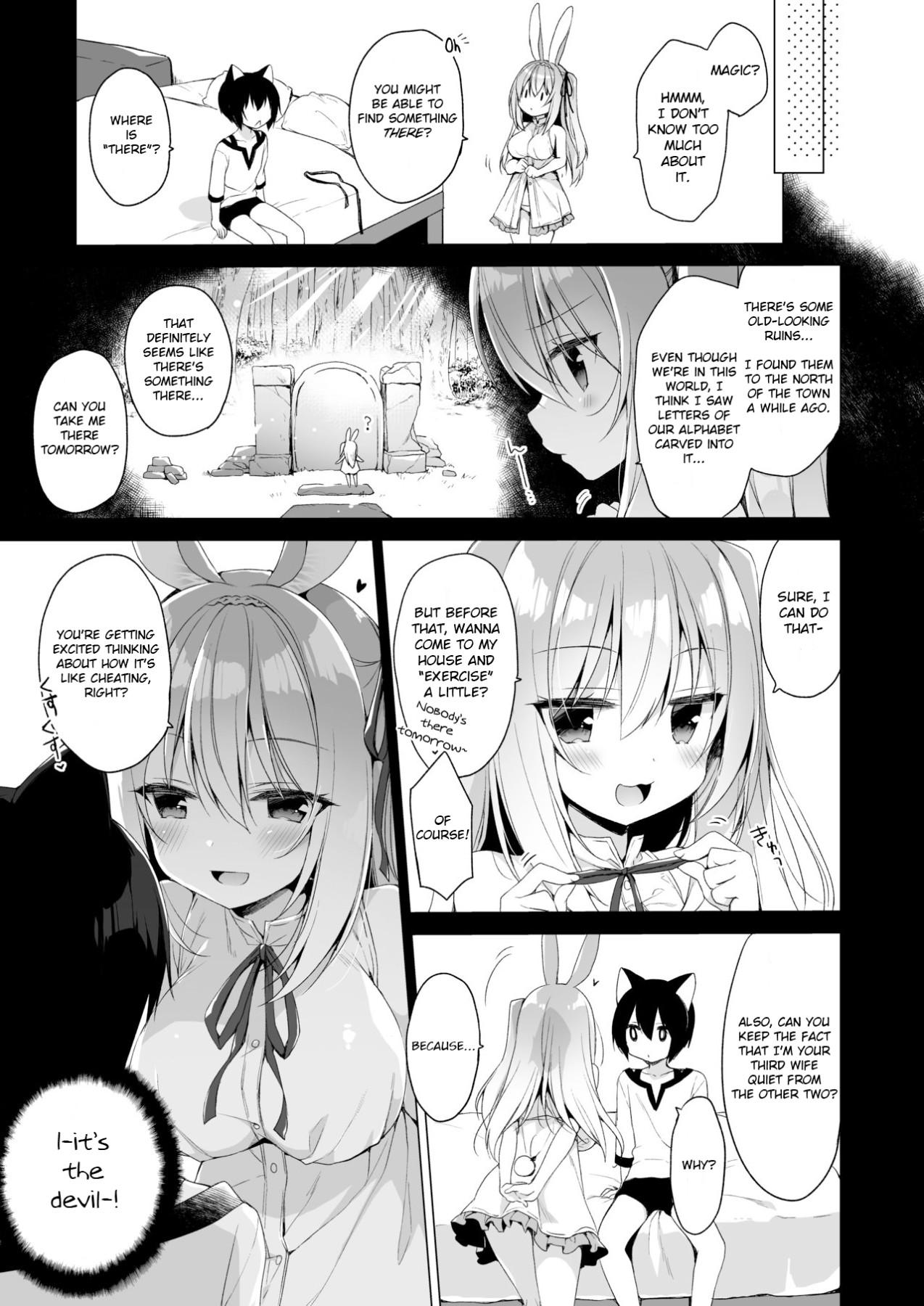 Hentai Manga Comic-My Ideal Life In A Different World 7-Read-18